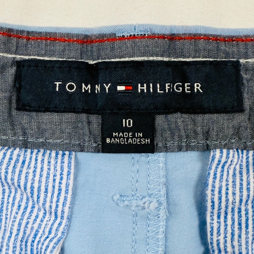 Tommy Hilfiger Women's Light Blue Chino Pants Size 10 - Picture 2 of 8